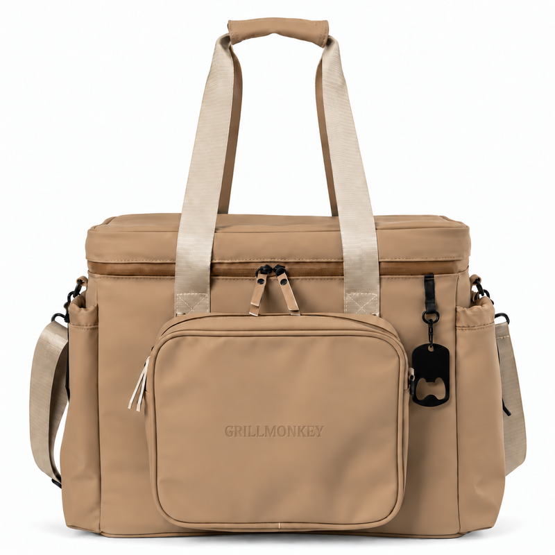 GRILLMONKEY Cool Kong 40L – Desert Sand – Frontal