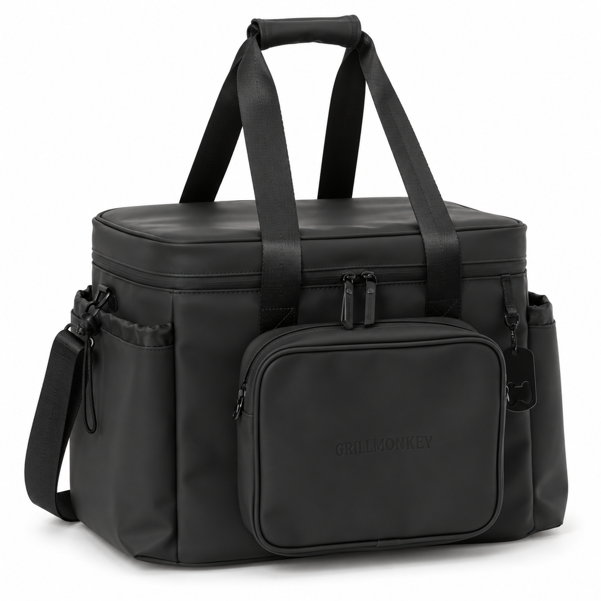 GRILLMONKEY Cool Kong 40L – Charcoal Black – Vorne links