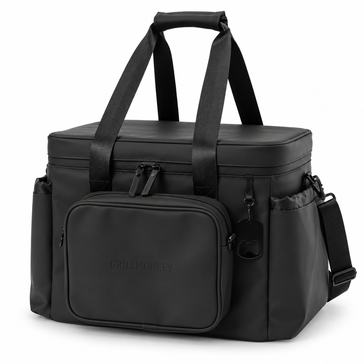 GRILLMONKEY Cool Kong 40L – Charcoal Black – Vorne rechts