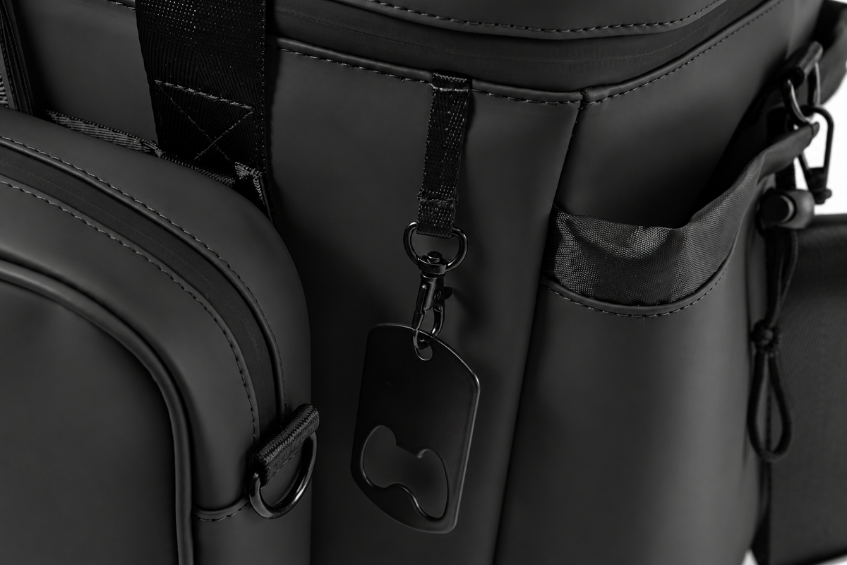 GRILLMONKEY Cool Kong 40L – Charcoal Black – Flaschenöffner